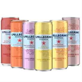 Acqua Minerale Frizzante Aromatizzata S.Pellegrino Essenza